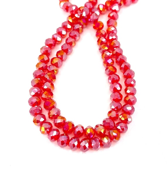 Craftdady - 1200 Perle In Vetro Bicone, Perline Sfaccettate Opache In - Foto 13