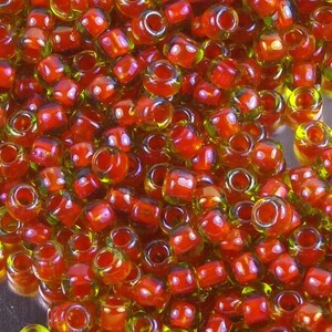 6/0 TOHO Seed Beads 10-Grams Inside-Color Jonquil Hyacinth Lined (s004)