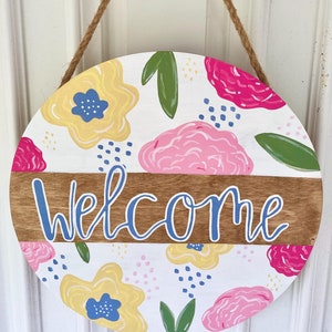 Welcome Door Hanger