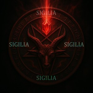 Luciferian Light Seal – Mystical Digital Sigil for Power, Rebellion & Illumination