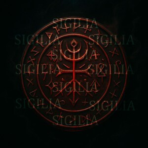 Dark Magic Sigil - Custom Mystical Seal for Power & Transformation