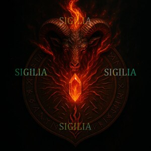 Seal of Vital Flame – Power Sigil for Energy, Action, and Motivation | Aries Fire Talisman