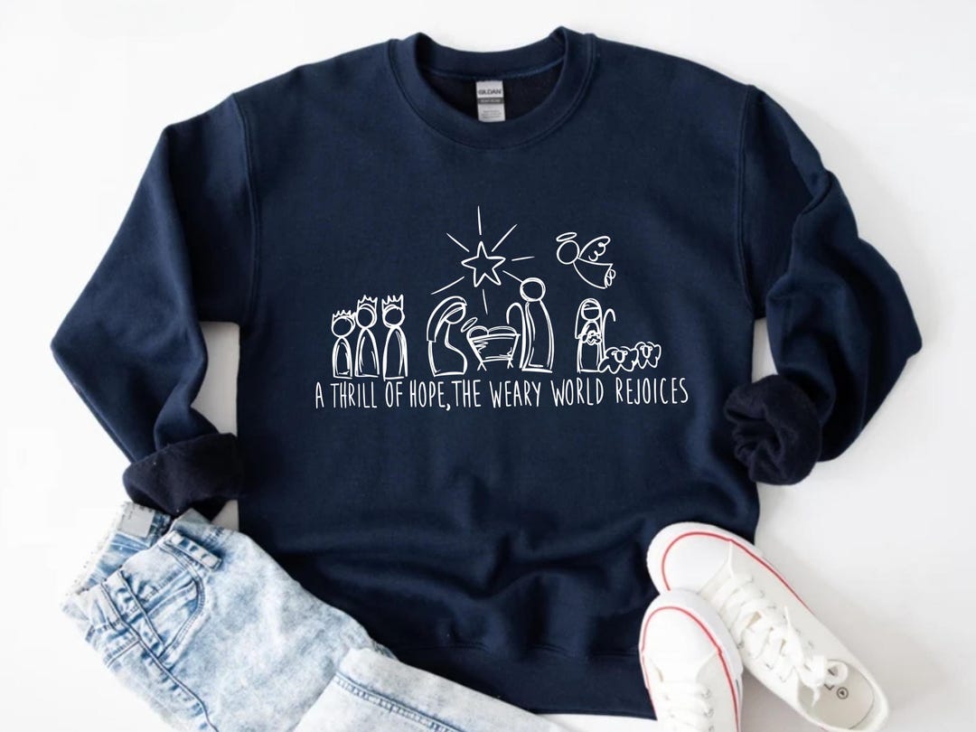 The Weary World Rejoices Sweatshirt main image 1