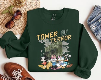 Disney Tower Of Terror Shirt, Mickey and Friends, Hollywood Studios