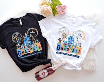 Disney Graduation 2026 Shirt, Tassel To Castle, Custom Graduate Tee