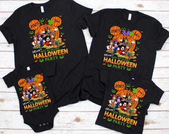 Disney Mickey's Not So Scary Halloween Party 2026 Shirt, Family Matching Tee