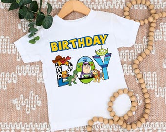 Toy Story Birthday Boy T-Shirt, Disney Toddler Tee