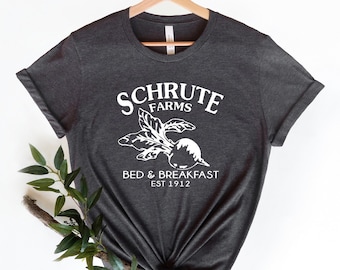 Schrute Farms T-Shirt: Funny Office TV Show Fan Tee