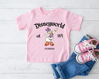 Retro Disneyworld Est 1971 Shirt: Mickey and Friends Tee