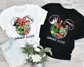 Custom Disney Toy Story Shirt, Toy Story Family Shirt, Personalized Toy Story Shirt, Custom Toy Story Matching Tee, Custom Toy Story Shirt