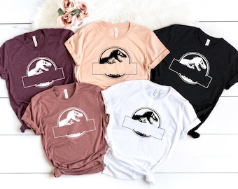 Saurus Family Matching Shirt, Dinosaur Shirts, Family Custom Dinosaur Birthday Shirts, Dadasaurus, Mamasaurus T-Shirt, Custom Birthday Gift