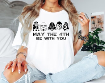 May The 4th Star Wars T-Shirt: Family Birthday Matching Shirts