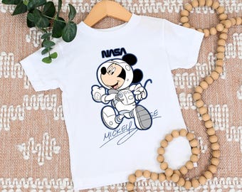Nasa Mickey Mouse Shirt, Astronaut Disney Tee