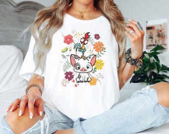 Moana Hei Hei Pua Shirt, Disney Family Vacation Tee
