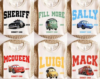 Disney Cars Family Vacation Shirt, Pixar Tee
