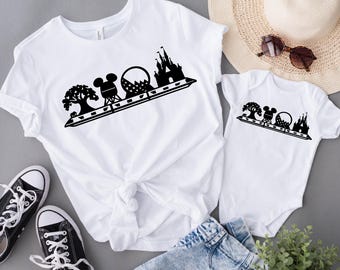 Disney Parks Disney Shirt, Disney Family Vacation T-shirt, Disney Mickey Minnie Tee, Disneyland Shirt, Epcot Tee, Magic Kingdom Shirt