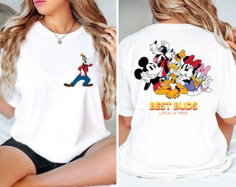 Retro Disney Mickey and Friends Shirt, Best Buds Tee