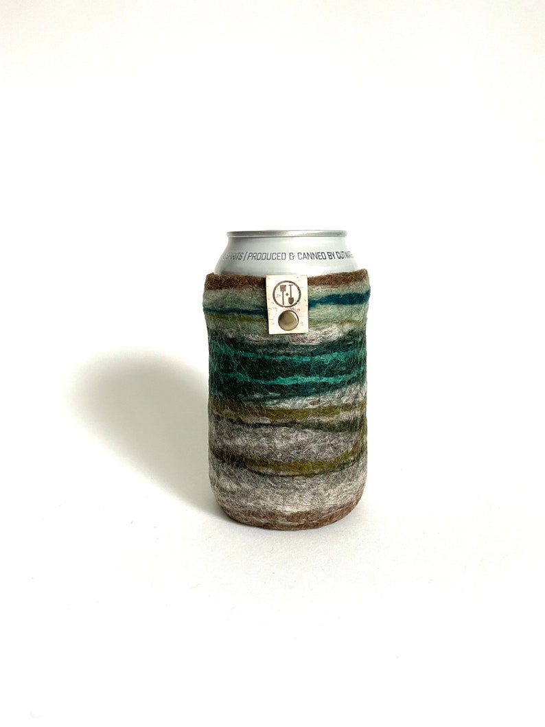 Birthday Gifts for Him, Guy Gifts 7th Anniversary, Wool Anniversary Gifts for Men, Sustainable Gifts, Beer Sweater, Wool Bottle Sleeve image 9