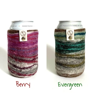 Birthday Gifts for Him, Guy Gifts 7th Anniversary, Wool Anniversary Gifts for Men, Sustainable Gifts, Beer Sweater, Wool Bottle Sleeve image 6