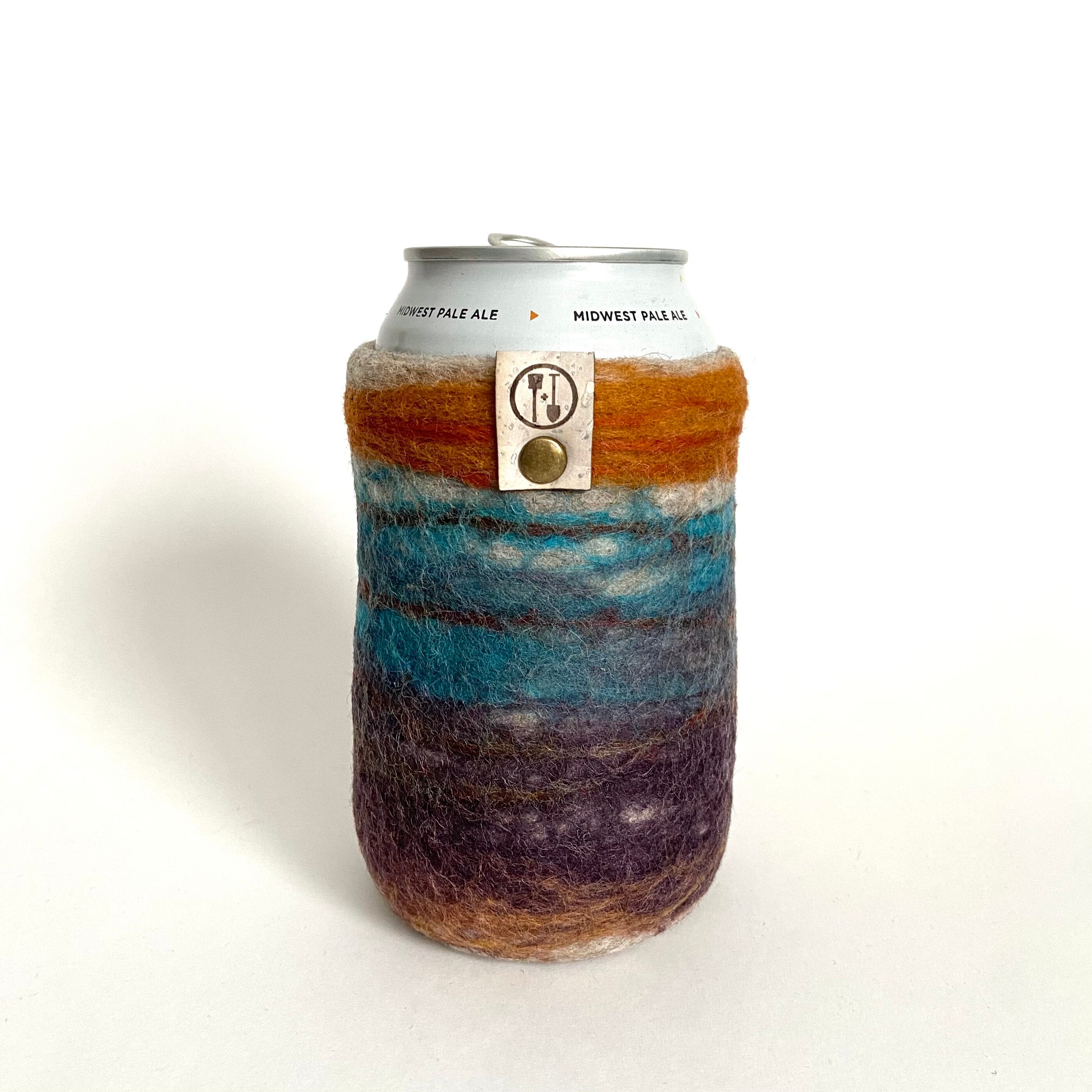 ハンドメイド can can Wool Beer Koozie - Etsy