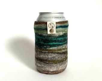 Birthday Gifts for Him, Guy Gifts 7th Anniversary, Wool Anniversary Gifts for Men, Sustainable Gifts, Beer Sweater, Wool Bottle Sleeve