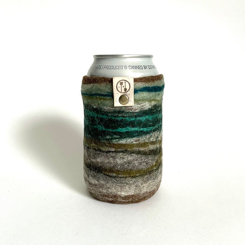 Birthday Gifts for Him, Guy Gifts 7th Anniversary, Wool Anniversary Gifts for Men, Sustainable Gifts, Beer Sweater, Wool Bottle Sleeve image 1