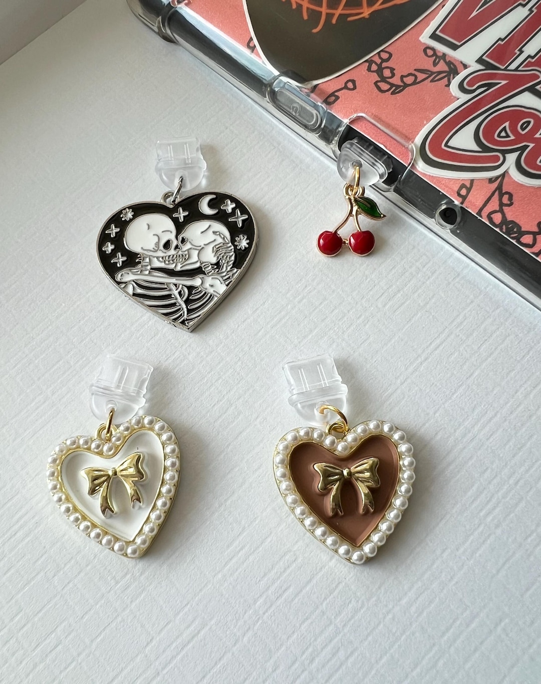 Kindle Dust Plug Charms/ Kindle Charms / Dust Plugs / Ereader/ Type C