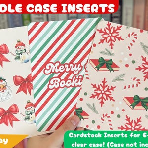 Insertions Kindle pour les fêtes/ Amateurs de livres/ liseuse/ livres livresques/ papier cartonné/ livres/ 11e génération/ Noël / livre cadeau/ cadeau Kindle