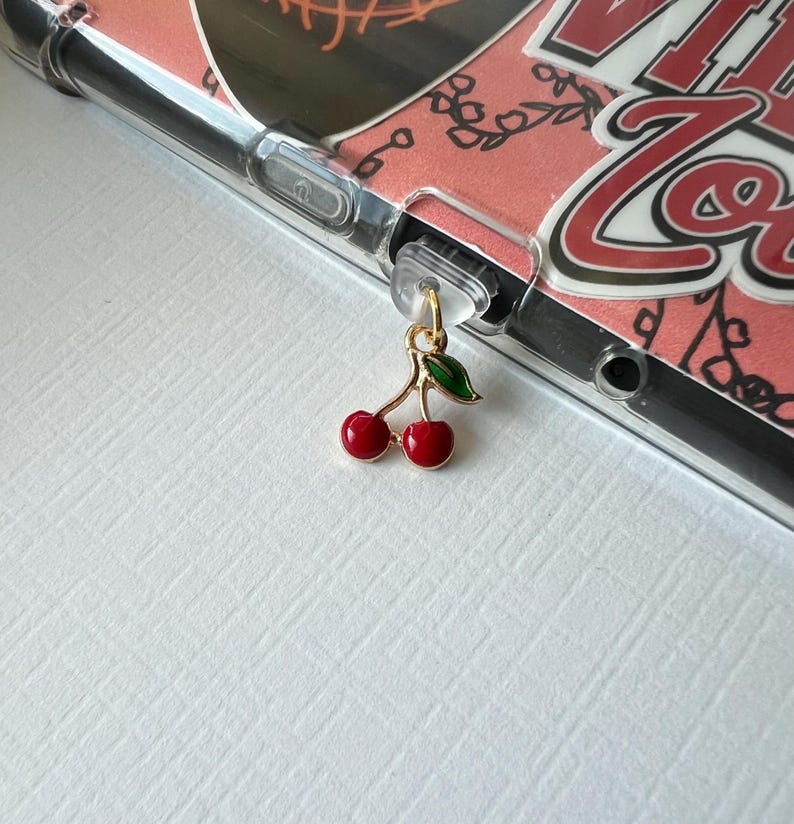 Kindle Dust Plug Charms/ Kindle Charms / Dust Plugs / Ereader/ Type C