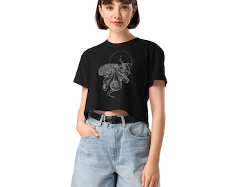 Ink-redible Intelligence Octopus Tee, Midnight Edition