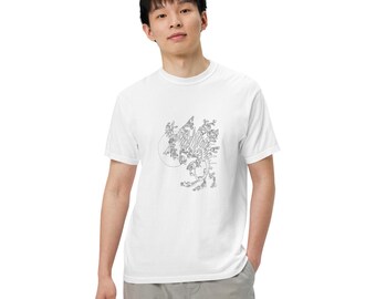 Unterwasser Eleganz Blatt Sea Dragon Tee