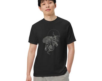 Ink-redible Intelligence Octopus Tee, Midnight Edition