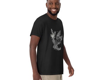 Focused and Swift Barred Owl Tee, Midnight Edition