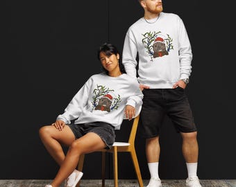 Santa Paws Holiday Otter Sweatshirt