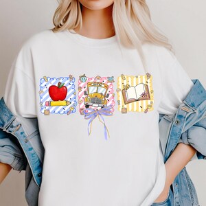 Preppy Back to School Girly Png, Back To School Png, Coquette First Day Of School, Preppy Teacher Png, Teacher Girl Png, Girls Coquette Png