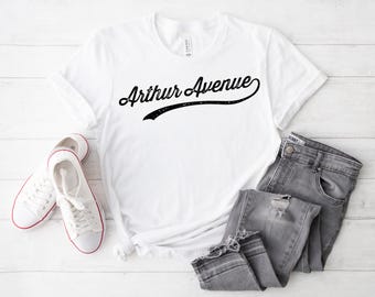 Vintage Arthur Ave Bronx Barrio Short Sleeve T-Shirt