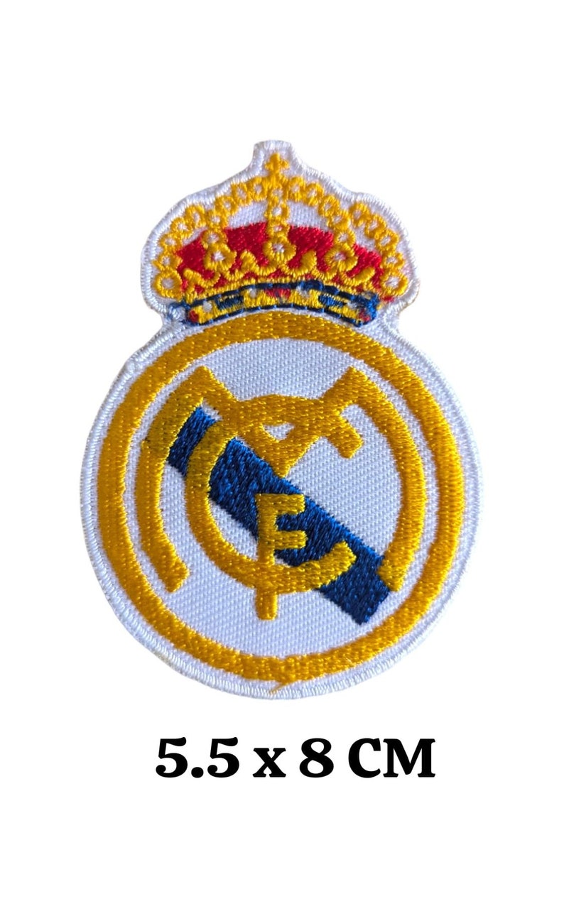 SPORTS LOGO Real Atletico Madrid Embroidered Iron/ Sewon Patch Badge