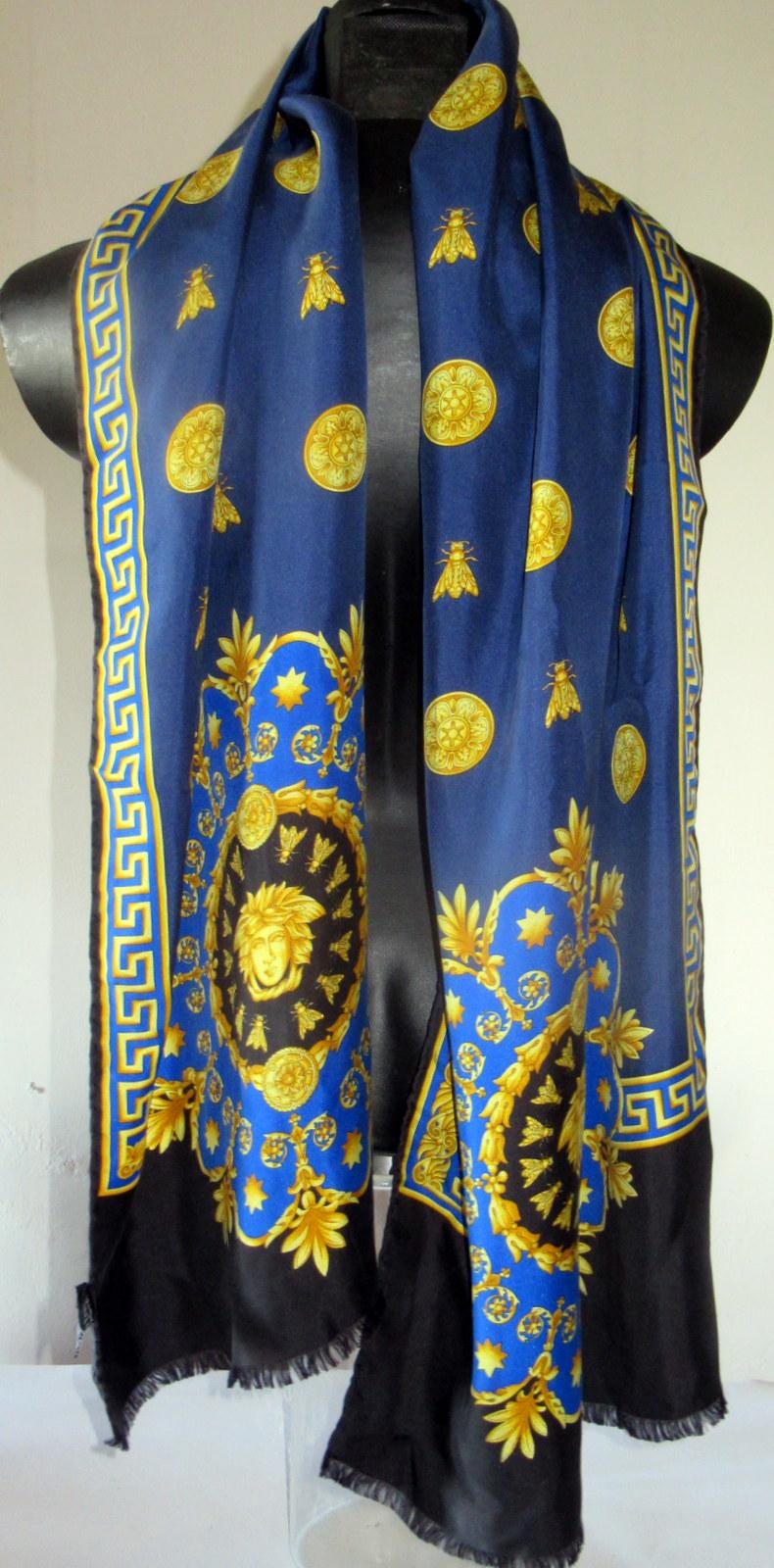 Gianni versace silk scarf - Etsy 日本