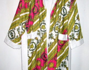Versace Limited Edition Medusa Head Baroque Bathrobe. Versace Spring Summer 2022. Sold Out. Tags, Brand New in Box. Retail 895 Dollars.