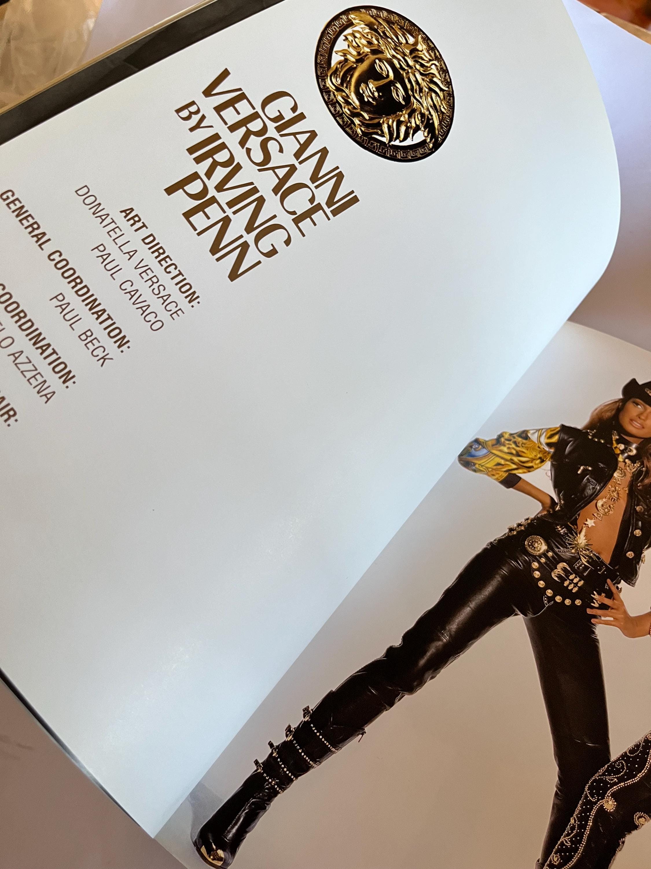 Gianni Versace 1992-93 Catalog by Irving Penn. Gianni Versace by