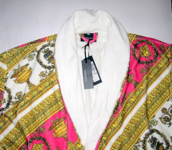 Versace Limited Edition Medusa Head Baroque Bathrobe