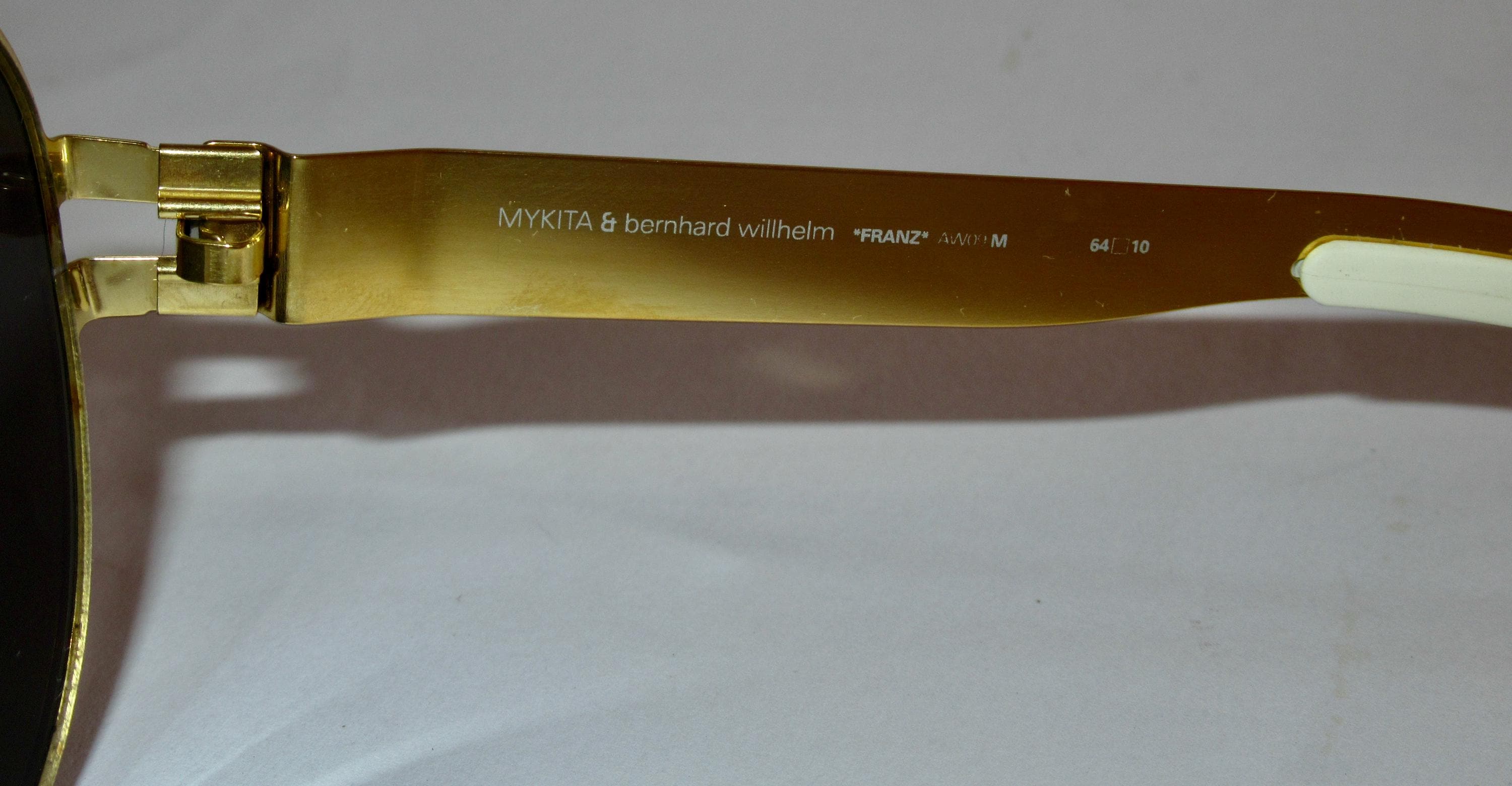 Mykita Franz Gold Mirror Sunglasses. Vintage 2010. Sold Out