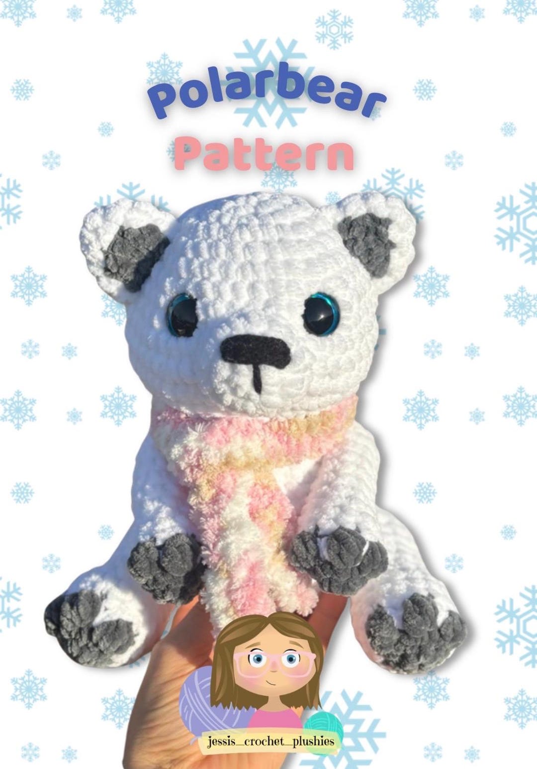 Polar Bear Crochet Pattern | Paula - Etsy