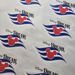 Disney Dream DCL logo sticker