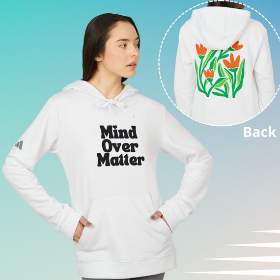 Buy Custom Adidas Sweatshirt MIND OVER MATTER Unisex Adidas Hoodie Adidas Equipment Custom Hoodie Gift Online in India Etsy