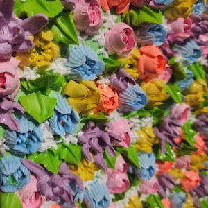 The Smell of Spring (Framed): Pastel 3D Flower Painting, Floral 3D Wall Art, Garden Theme Home Decor, Office Artwork image 14