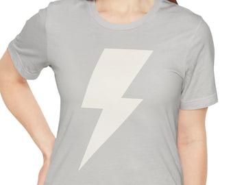 Lightning Strike Graphic Tee Shirt, Thunderstorm Storm Cloud Lightning Bolt Nature Outdoors Tshirt, Lightning Strike Tee Shirt, Unisex
