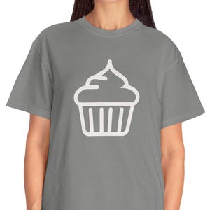 Cupcake T-Shirt - Sweet Treat Apparel, Unisex Tee, Birthday Gift, Bakemania Clothing, Dessert Lover Shirt, Summer Fashion