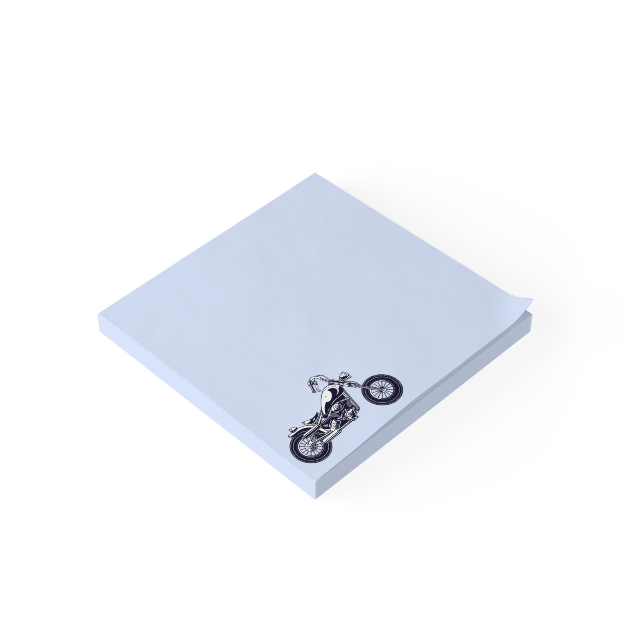 Motorcycle Note Pad, Biker Gifts, Cool Office Supplies, Motorcycle ...