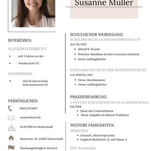 CV template